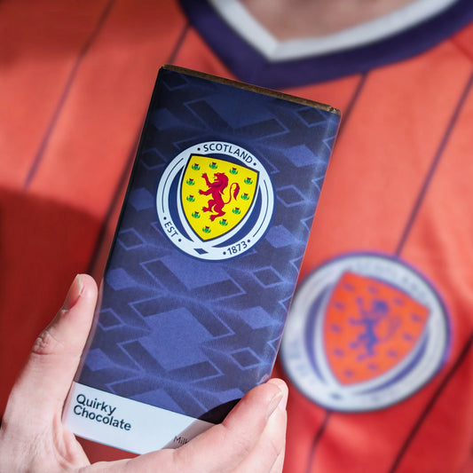 Quirky Chocolate Scotland Football Chocolate