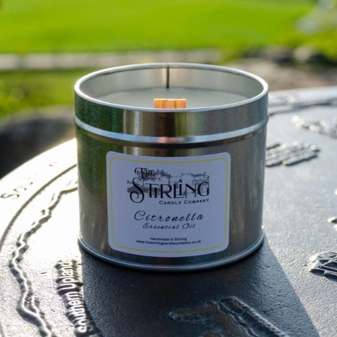 The Stirling Candle Company Medium Tin Candle