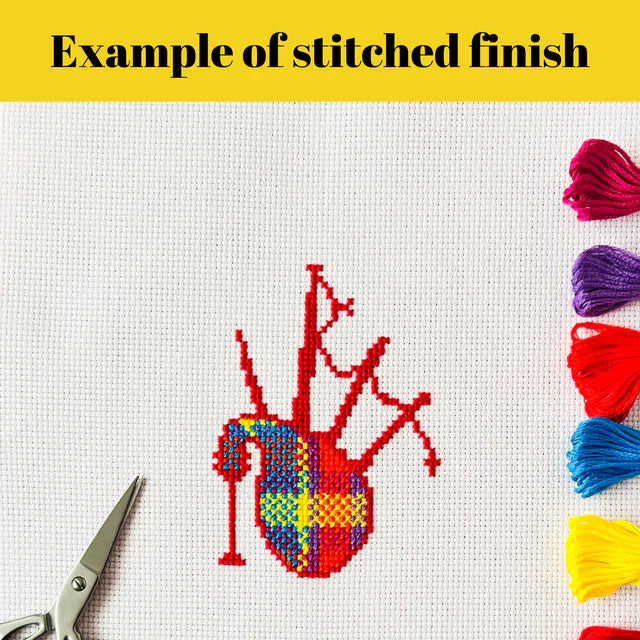 Vivid Stash Wild Scotland Cross Stitch Kit