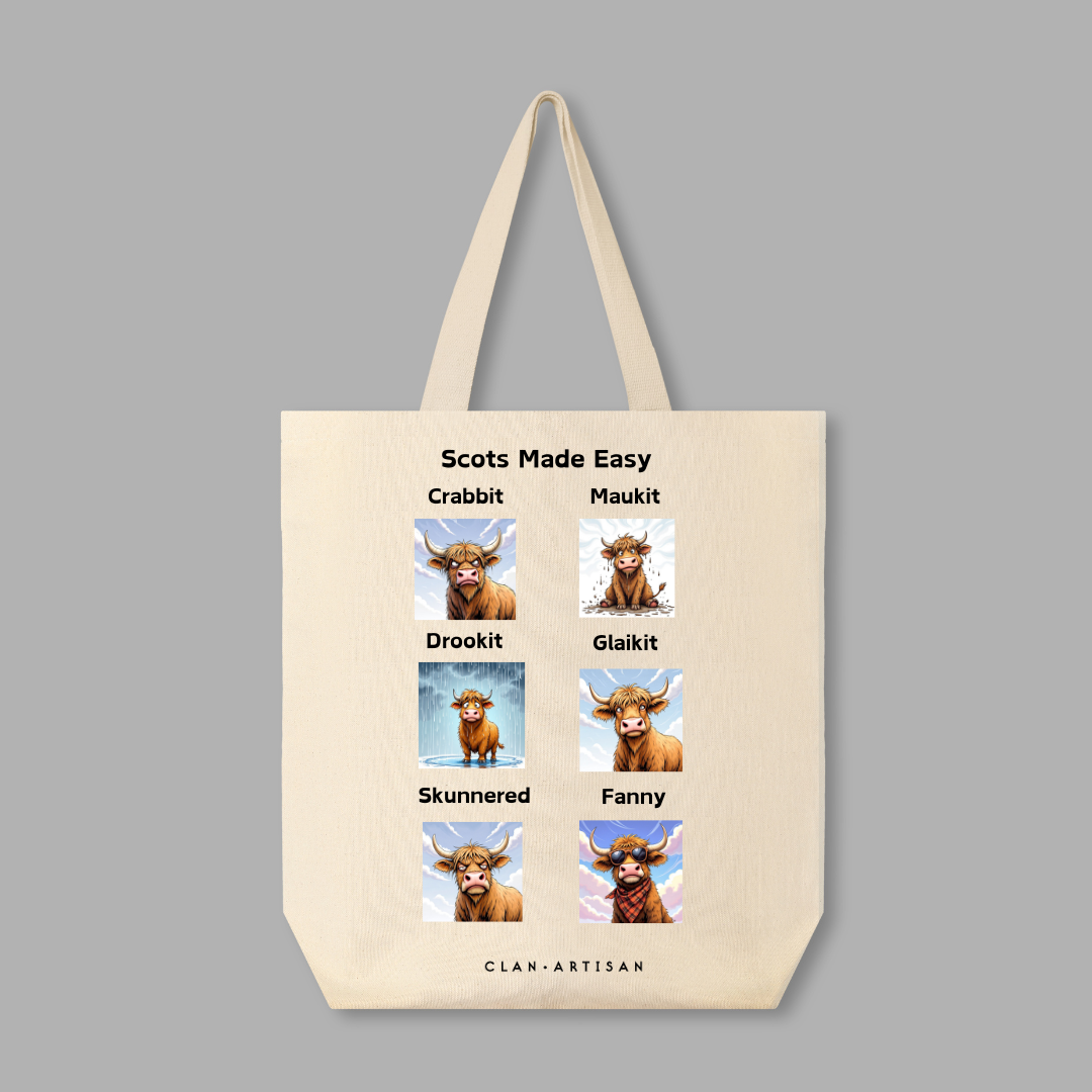 Clan Artisan Scottish Humour Shopping Bags