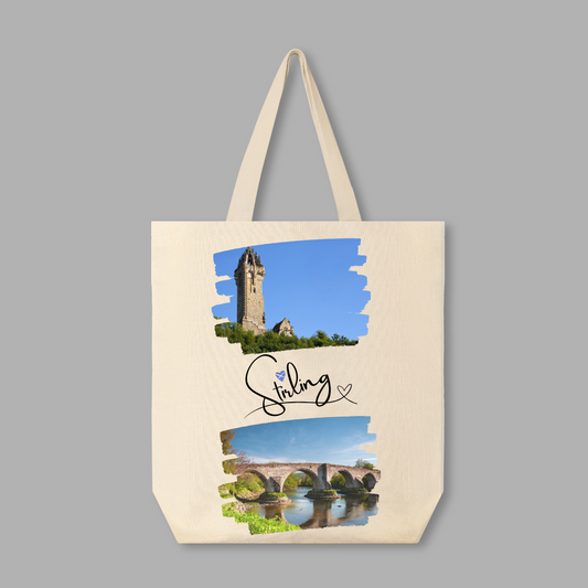 Clan Artisan Stirling Themed Shopping Bags
