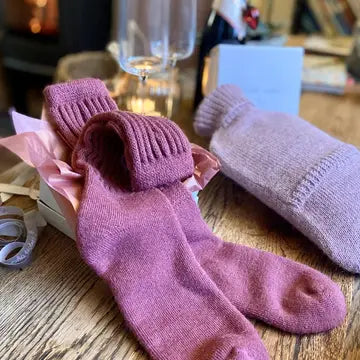 Samantha Holmes Rib Cushion Alpaca Socks
