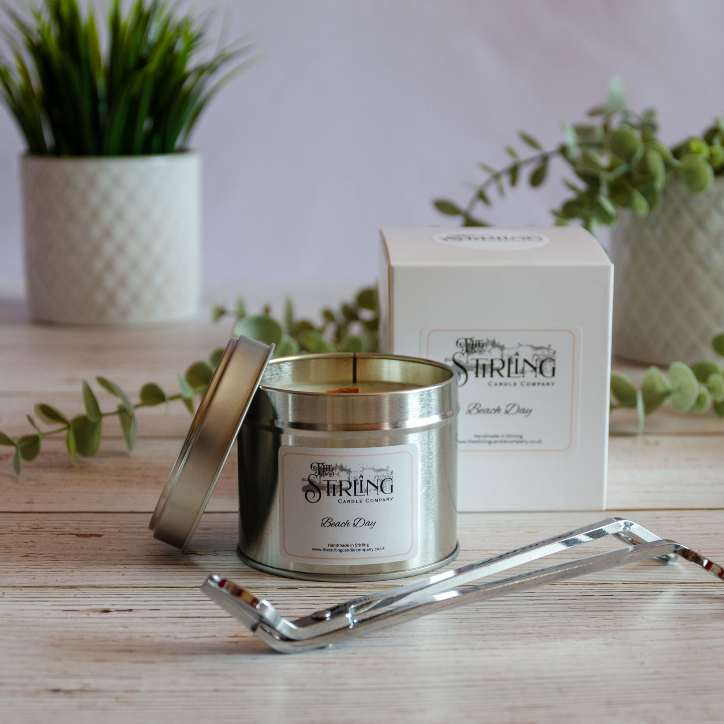 The Stirling Candle Company Medium Tin Candle