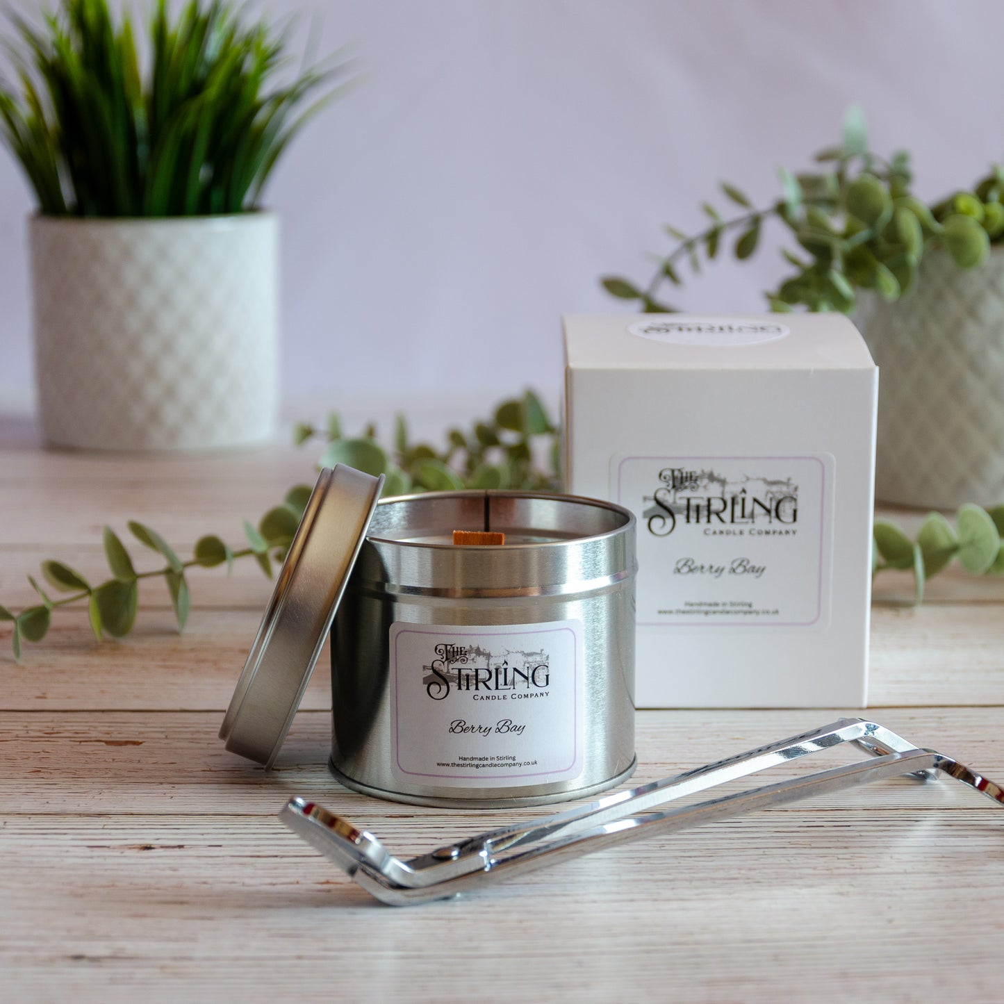 The Stirling Candle Company Medium Tin Candle