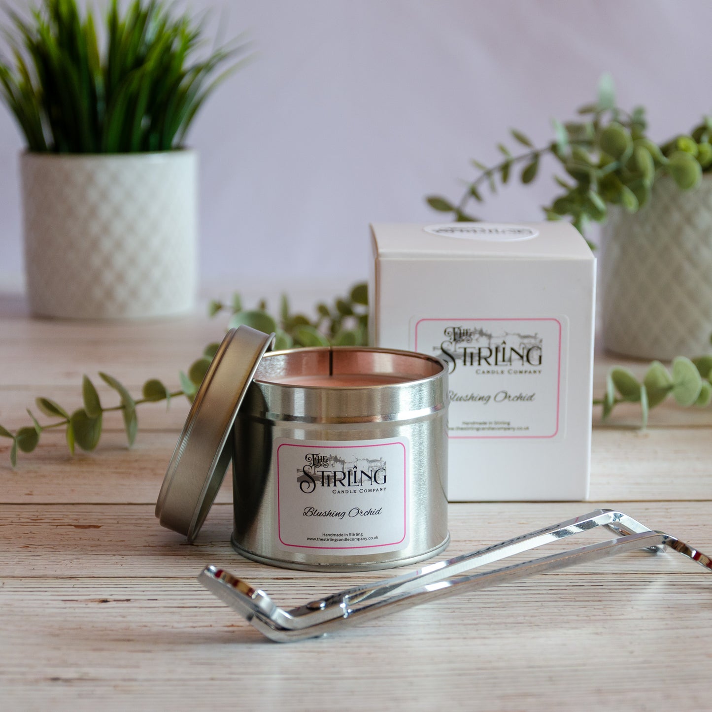 The Stirling Candle Company Medium Tin Candle