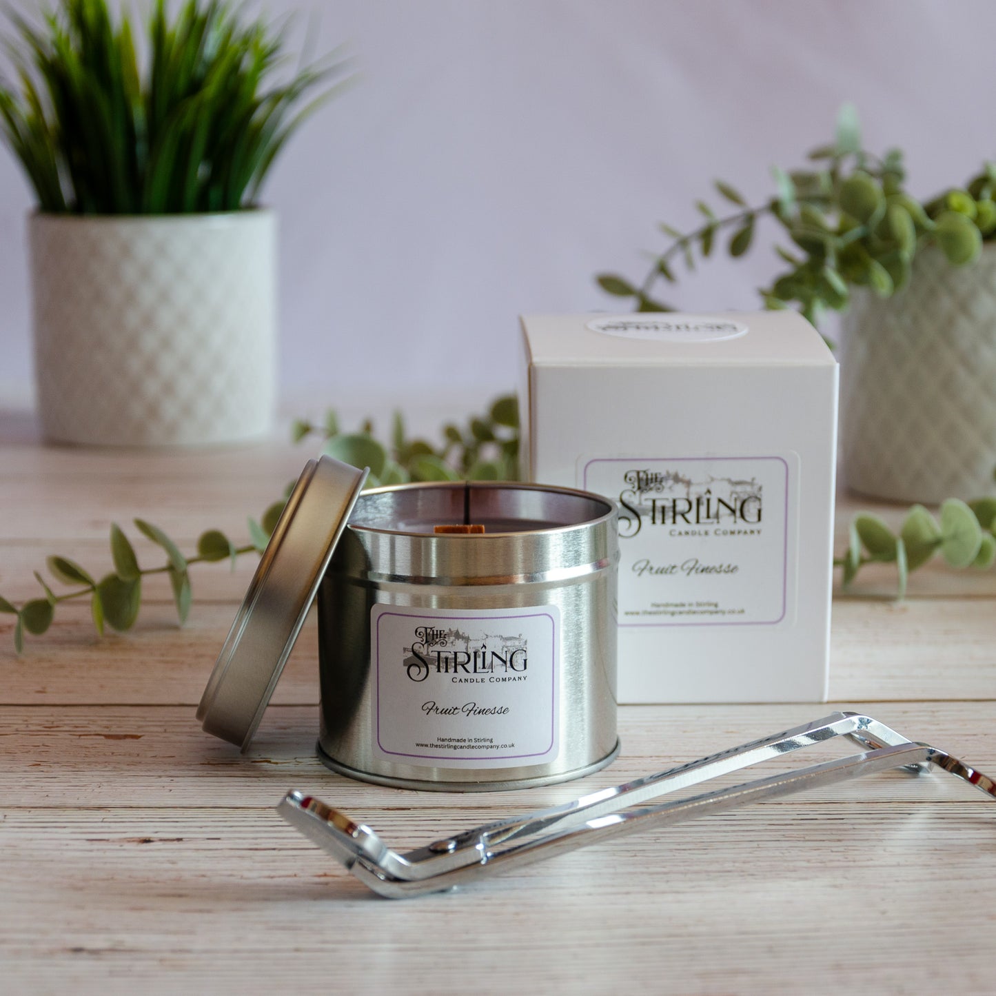 The Stirling Candle Company Medium Tin Candle