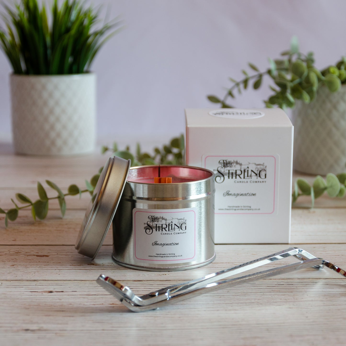 The Stirling Candle Company Medium Tin Candle