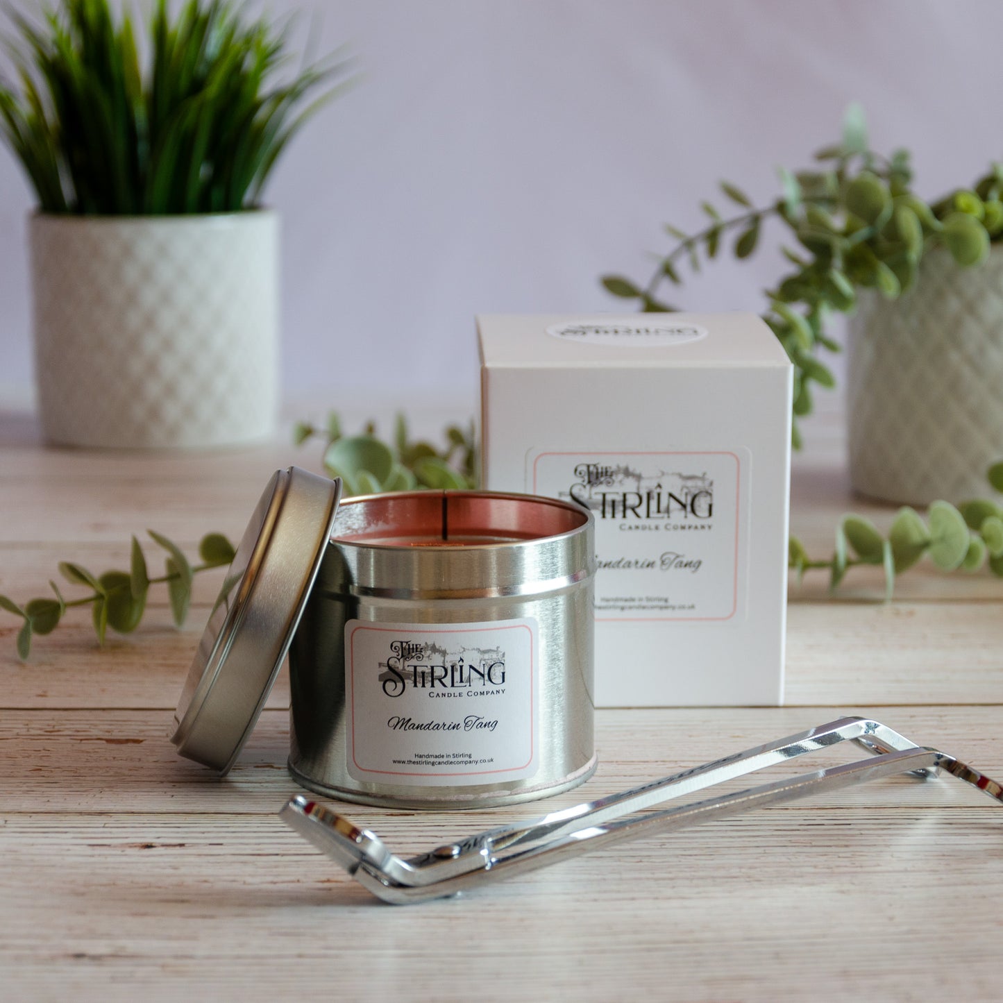 The Stirling Candle Company Medium Tin Candle