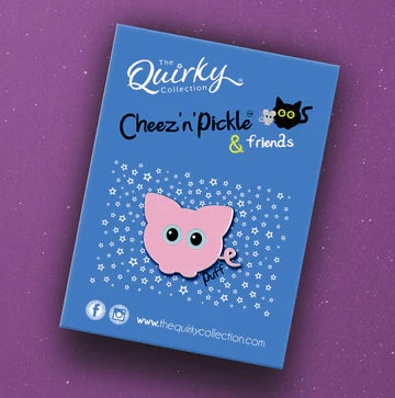 The Quirky Collection Enamel Animal Pin Badges
