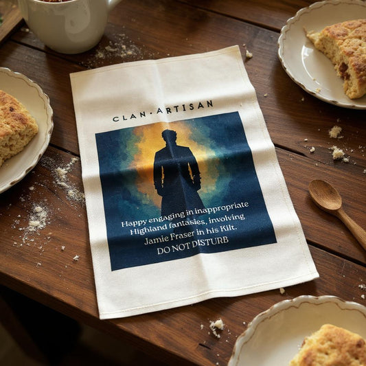 Outlander Inspired tea towels