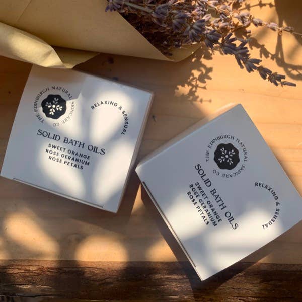 The Edinburgh Skincare Company  Orange and Geranium Solid Bath Oils