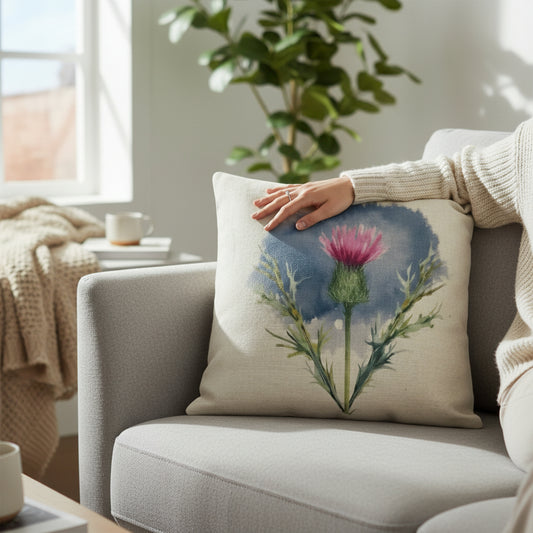 Clan Artisan Watercolour Flower of Scotland Collection