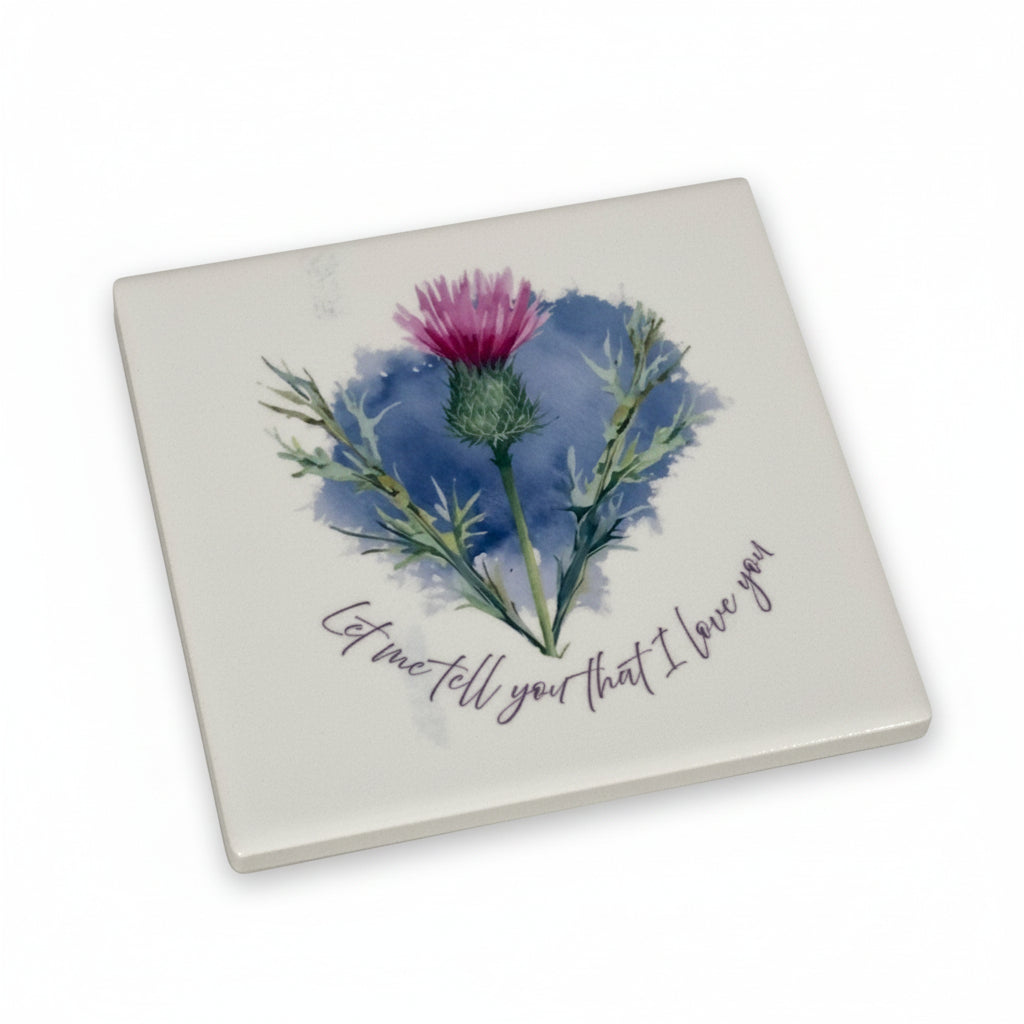 Clan Artisan Watercolour Flower of Scotland Collection