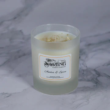 The Stirling Candle Company Medium Glass Candle