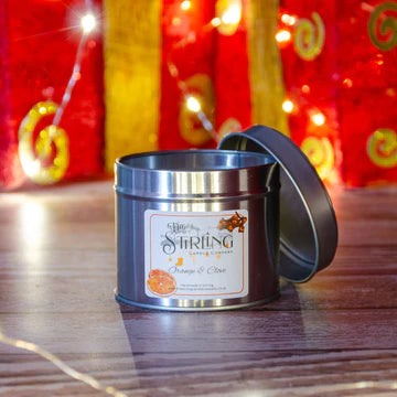 The Stirling Candle Company Medium Tin Candle