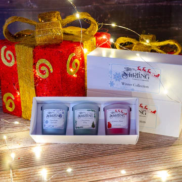 The Stirling Candle Company Christmas Gift Set