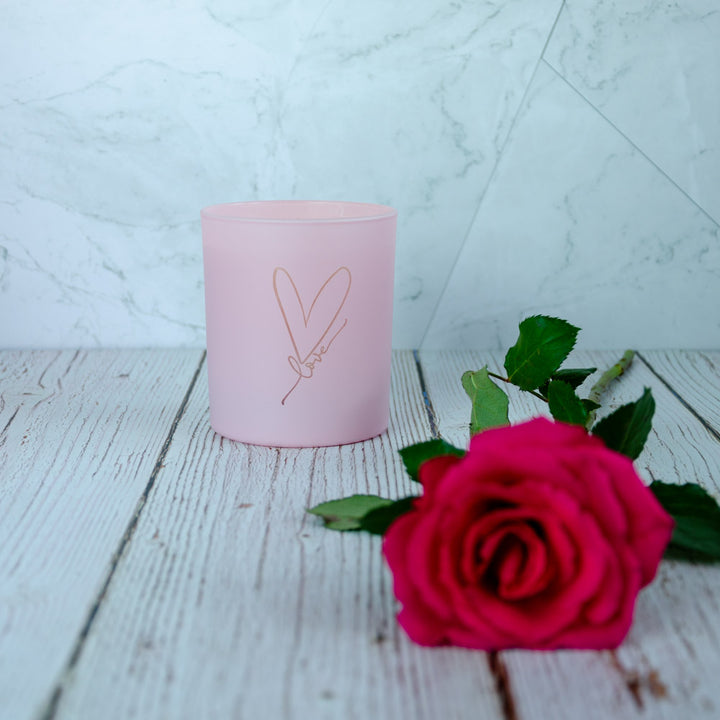 The Stirling Candle Company Love & Heart Limited Edition Large Candle