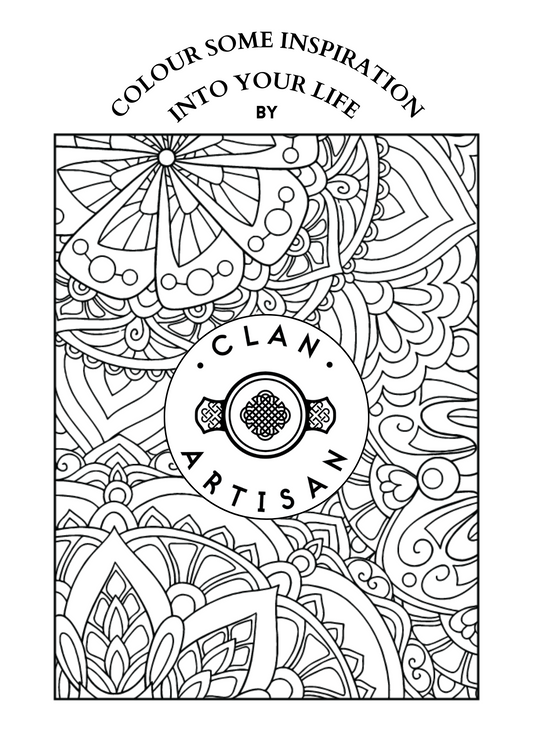 Colour Some Inspiration Into Your Life Colouring Book