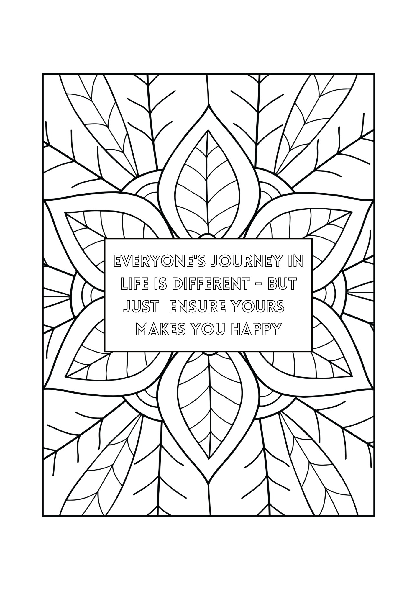 Colour Some Inspiration Into Your Life Colouring Book