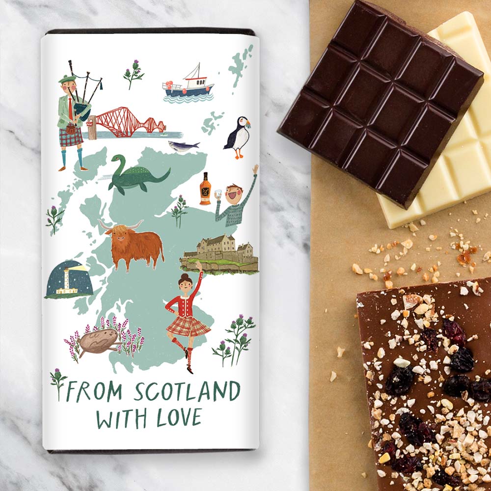 Quirky Chocolate Scottish Collection