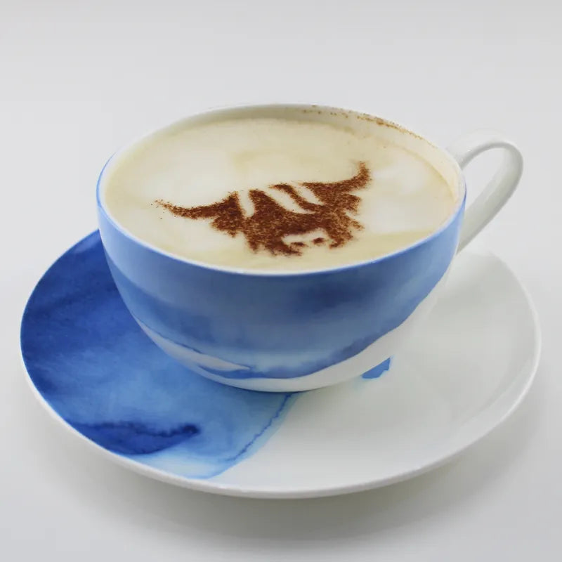 The Damside Stainless Steel Coffee Stencil