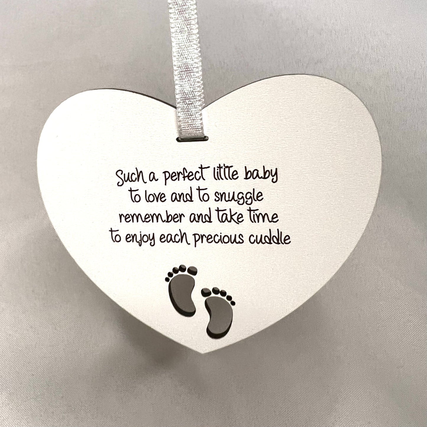 The Damside Hanging Love Heart Plaques