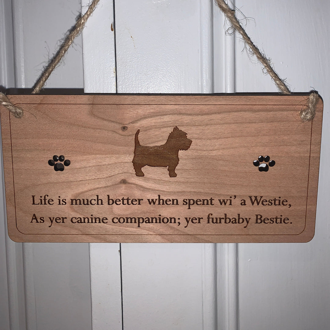 The Right Words Poetic Dog Plaques
