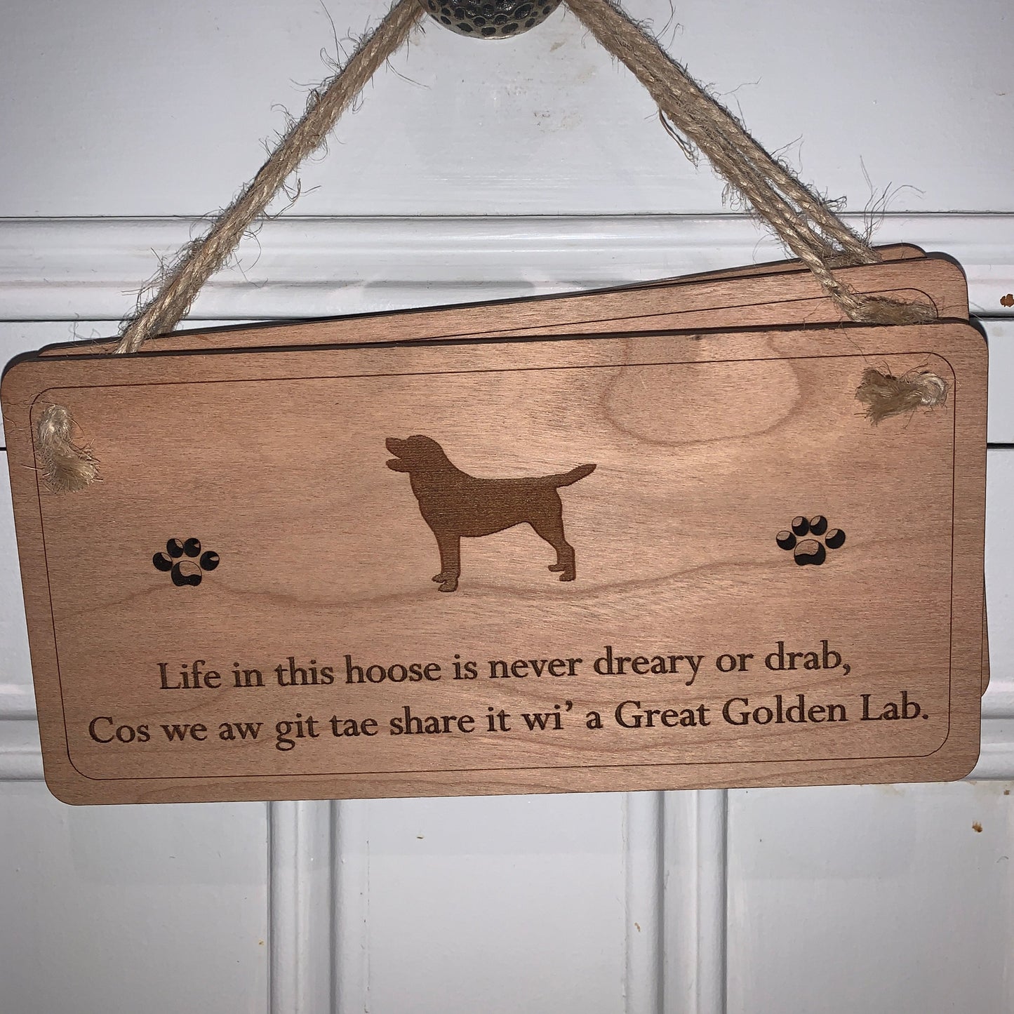 The Right Words Poetic Dog Plaques