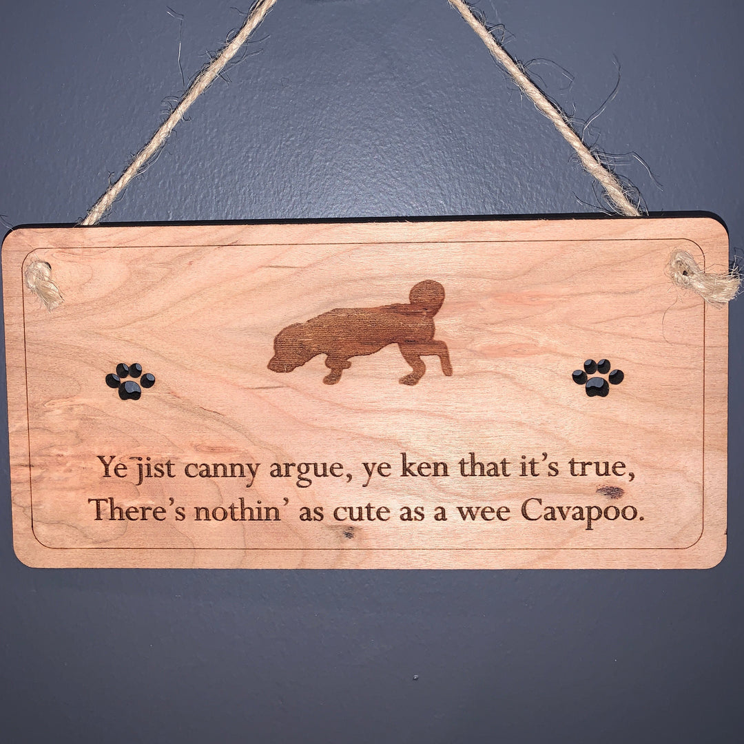 The Right Words Poetic Dog Plaques