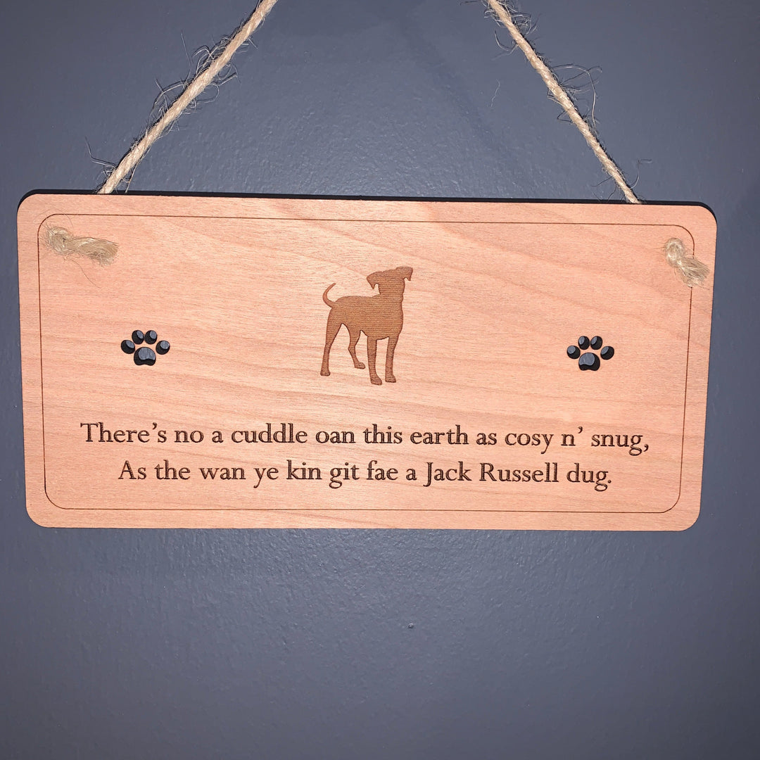 The Right Words Poetic Dog Plaques