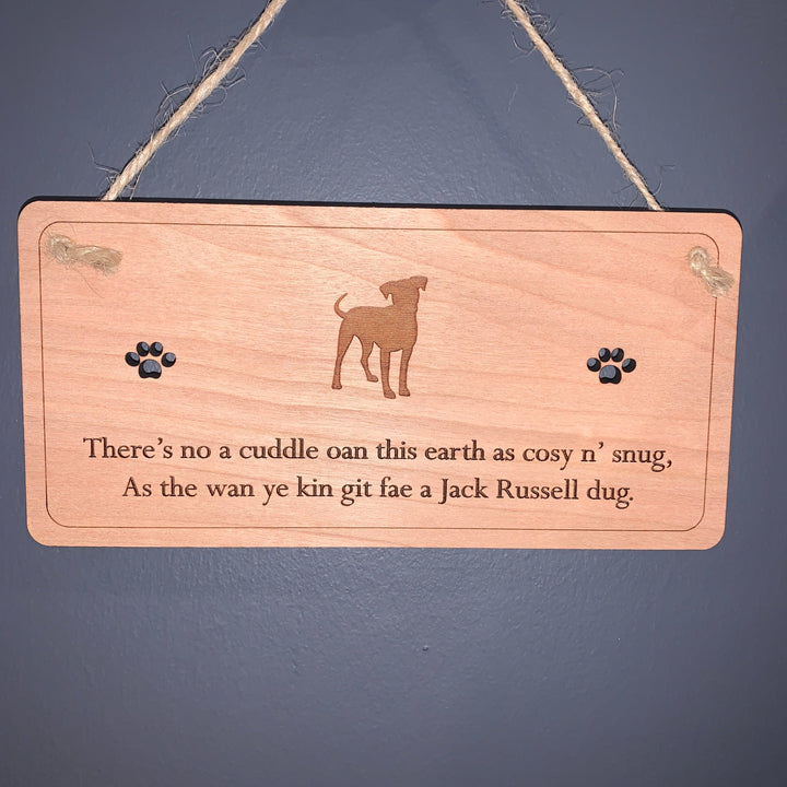 The Right Words Poetic Dog Plaques