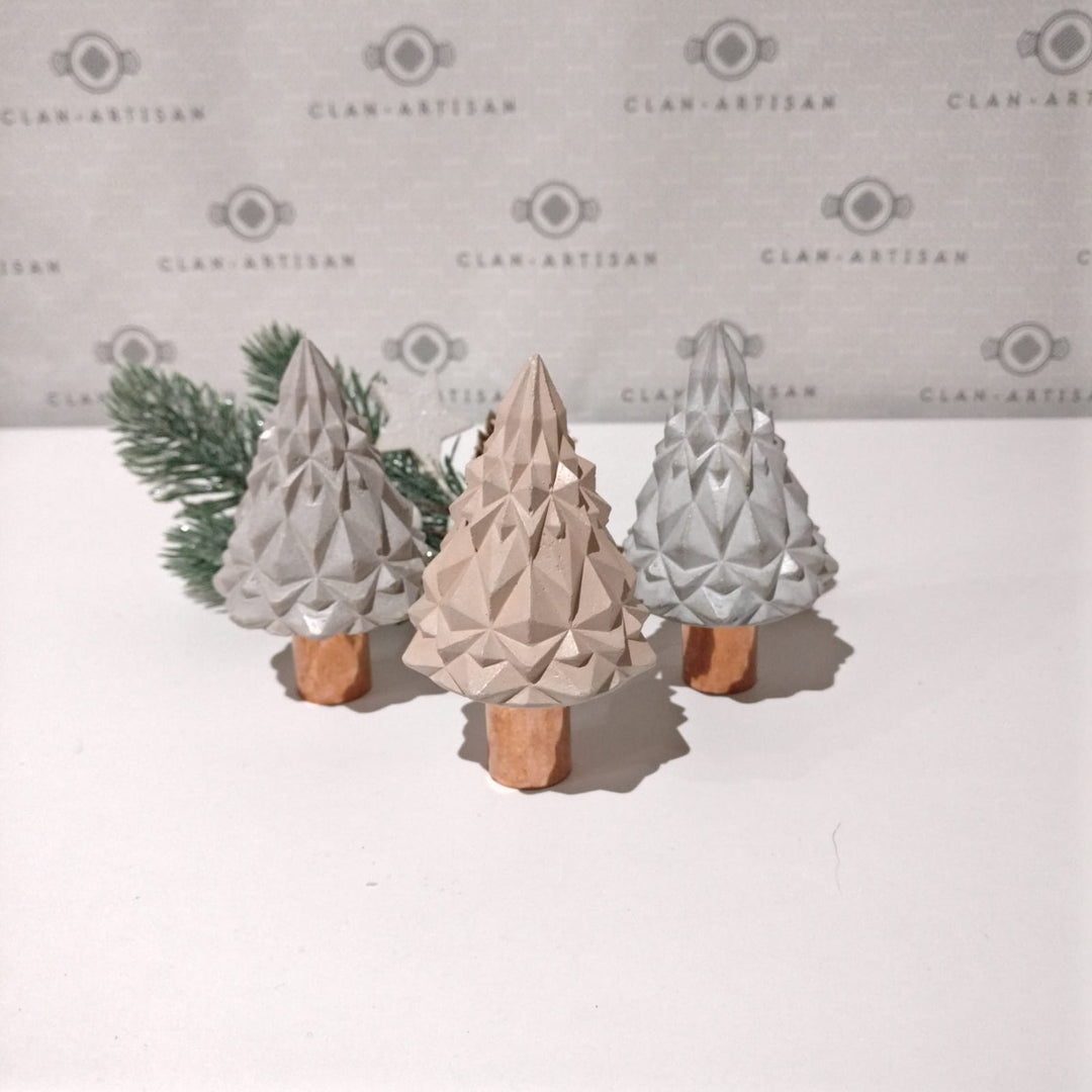 Zoe Scott Designs Handmade Concrete Short Tree