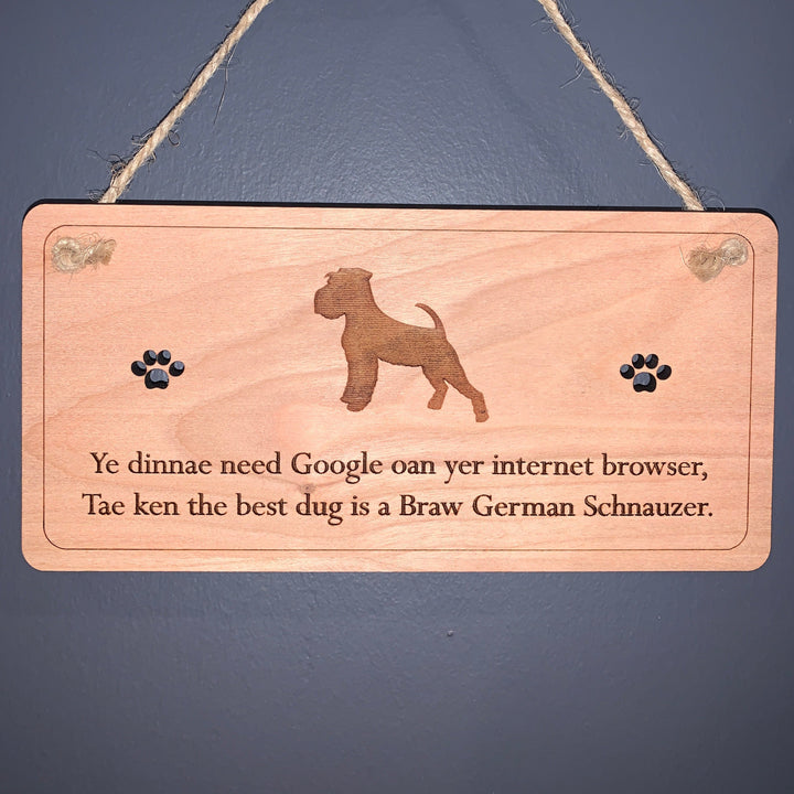 The Right Words Poetic Dog Plaques