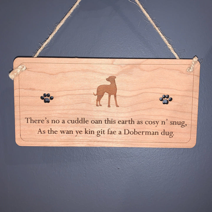 The Right Words Poetic Dog Plaques