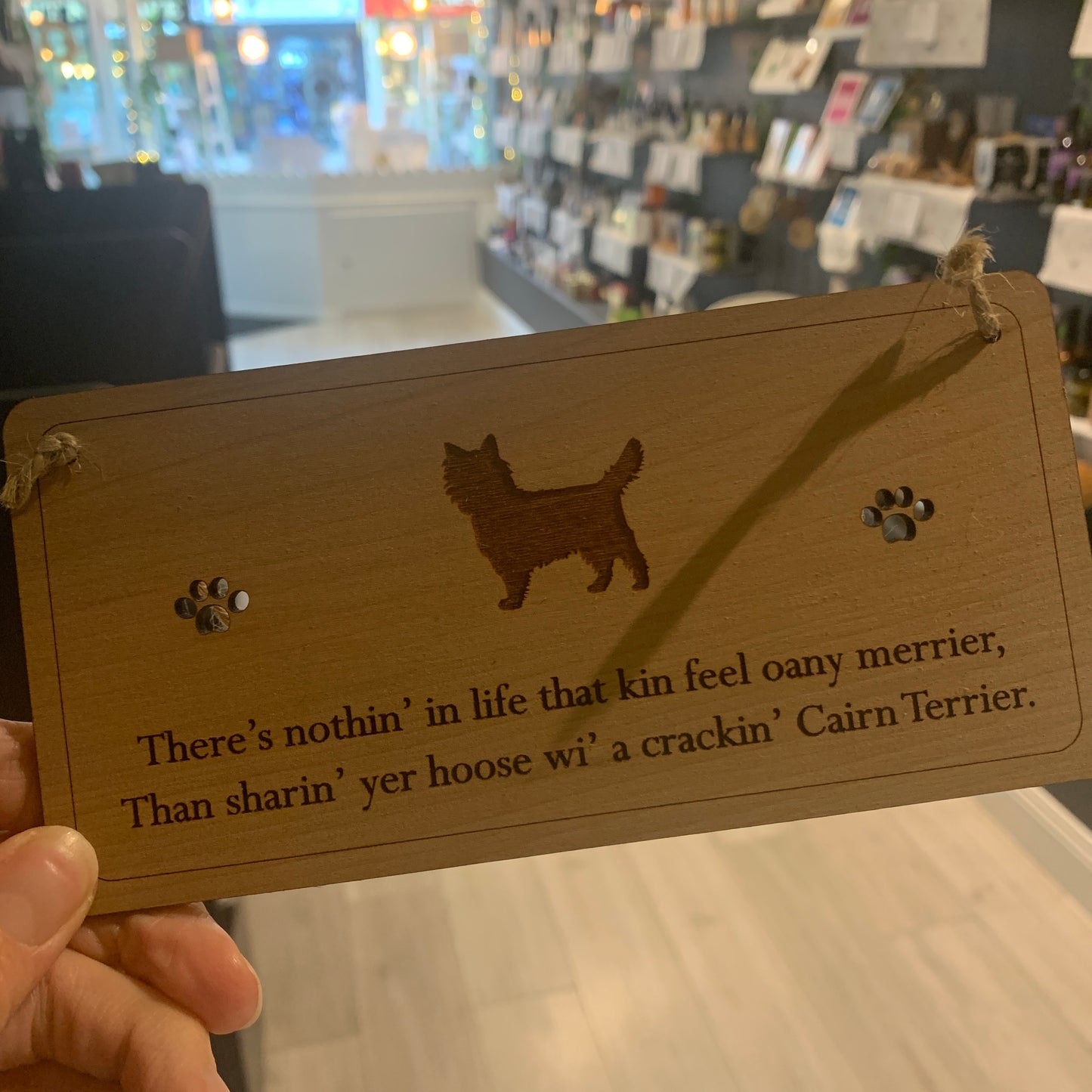 The Right Words Poetic Dog Plaques