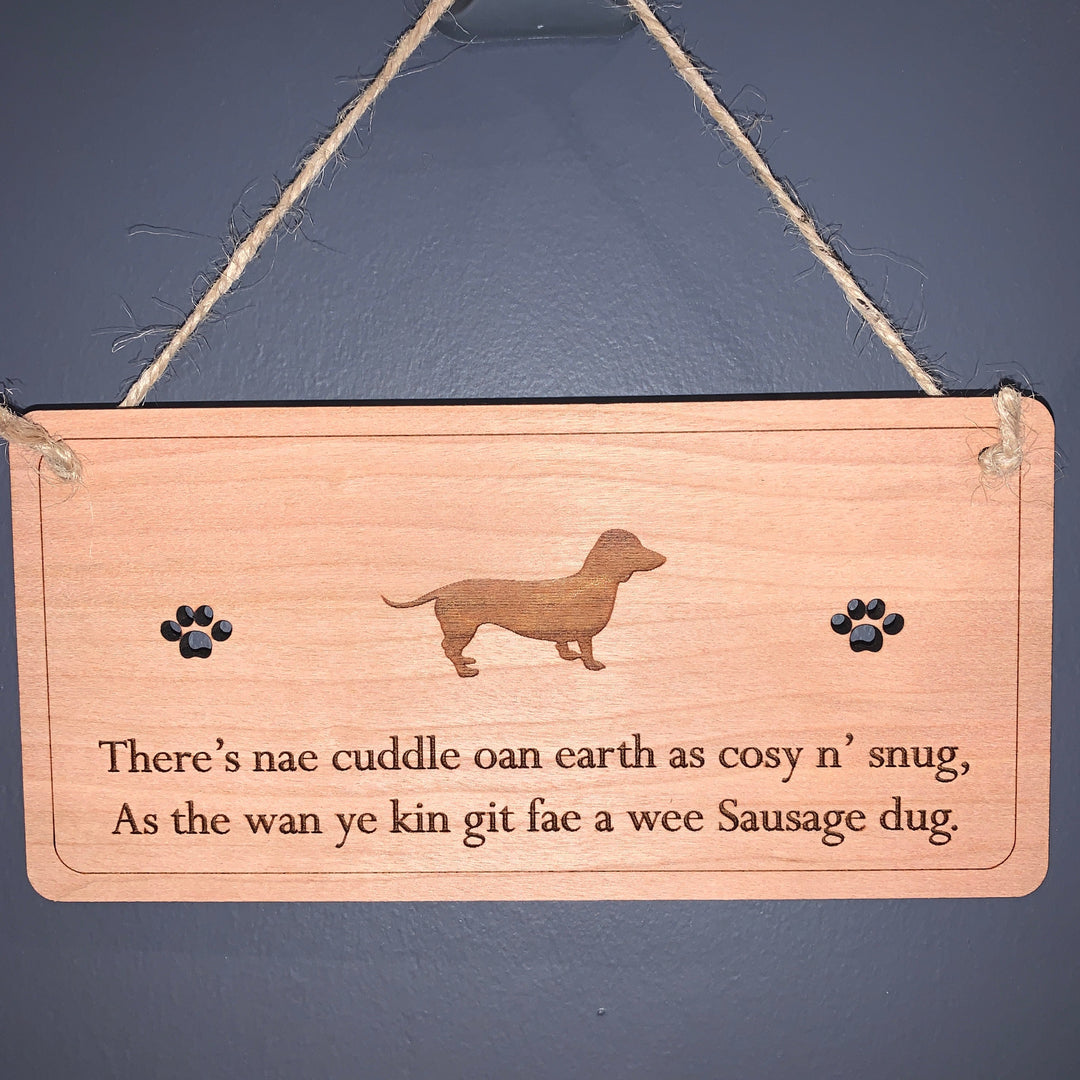 The Right Words Poetic Dog Plaques