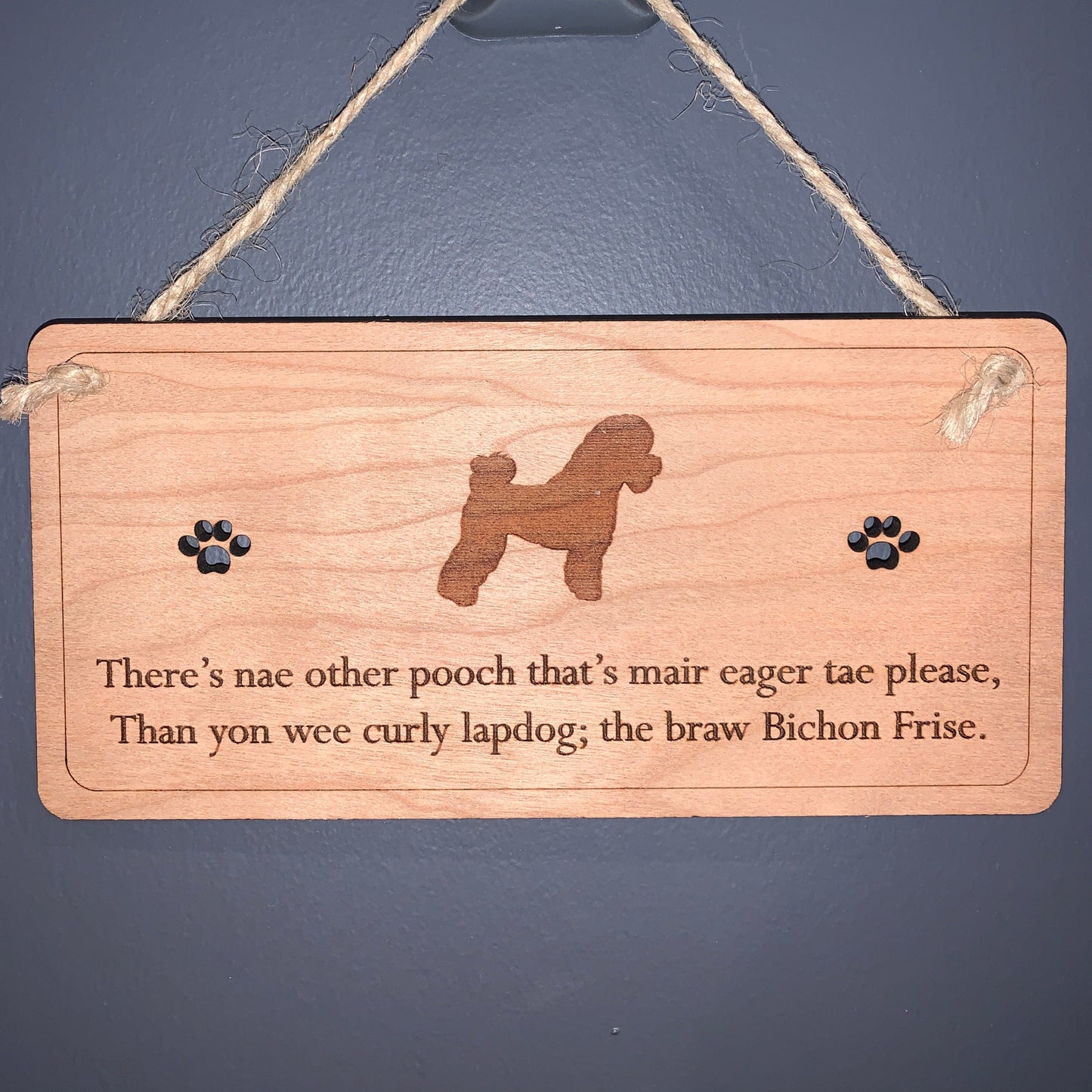 The Right Words Poetic Dog Plaques