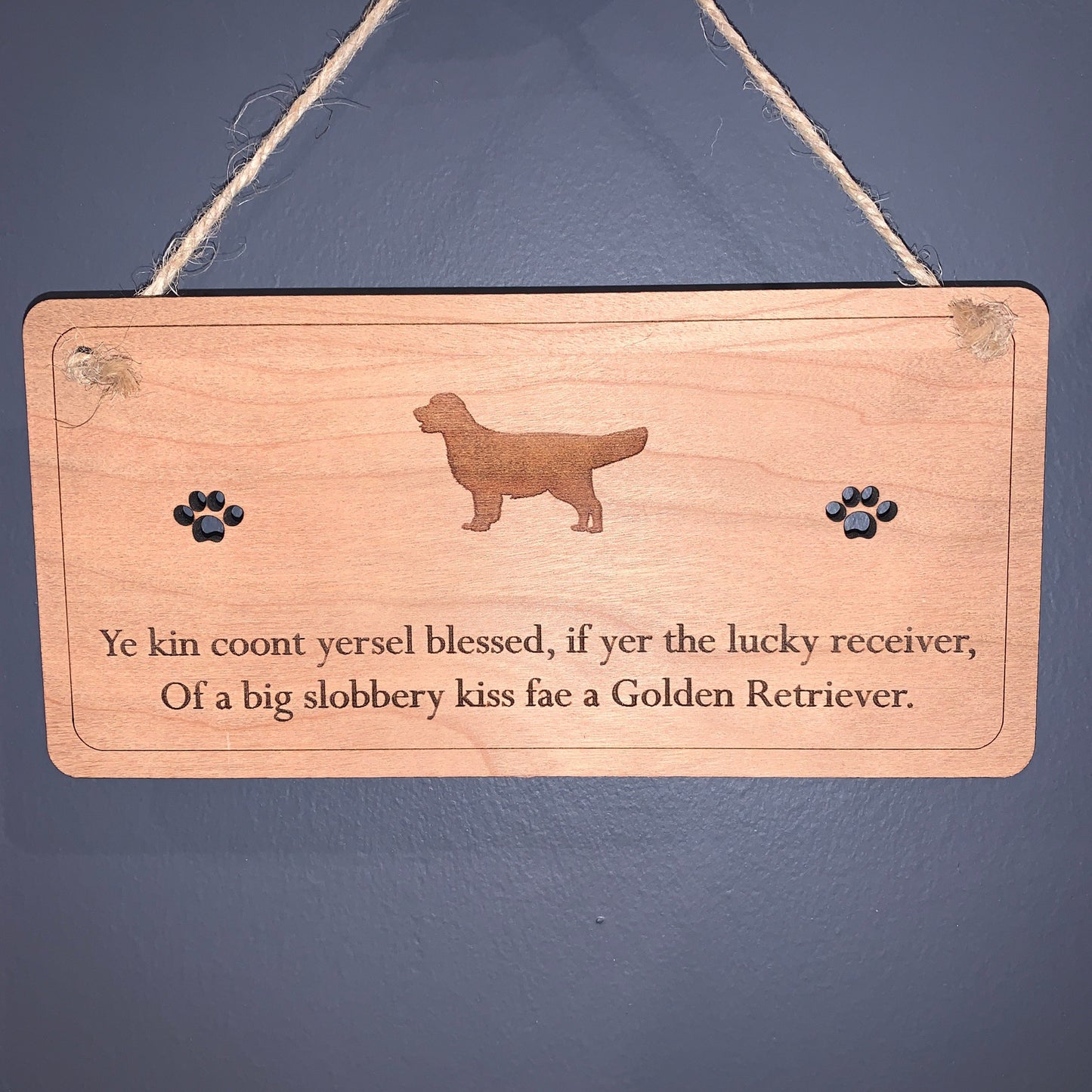 The Right Words Poetic Dog Plaques