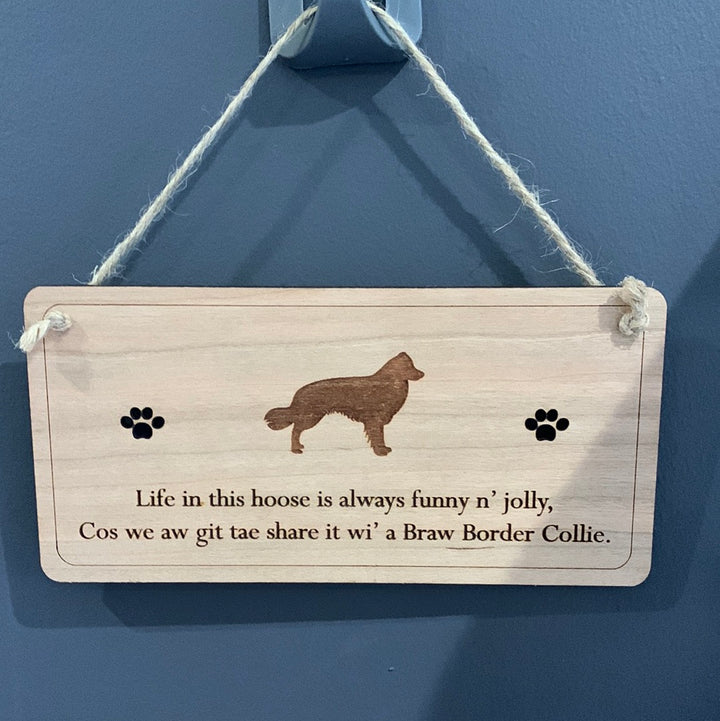 The Right Words Poetic Dog Plaques