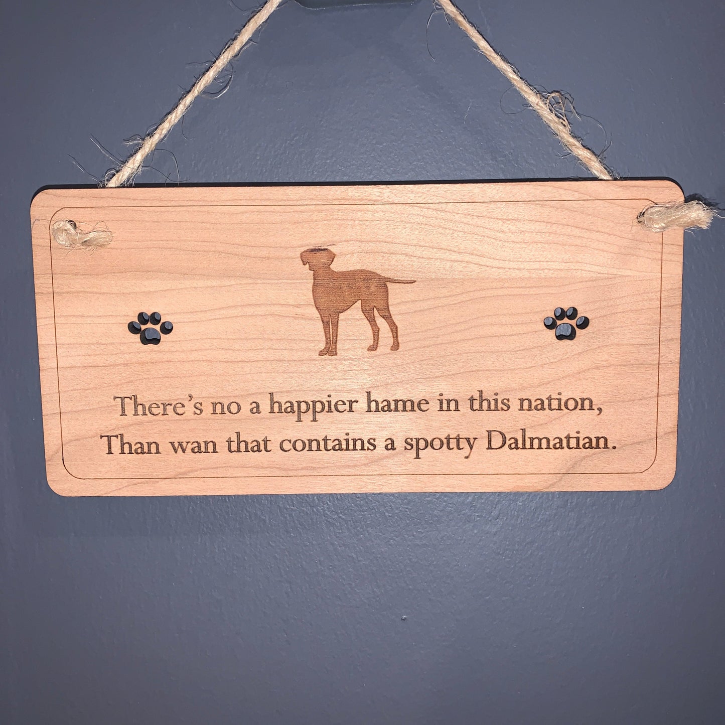 The Right Words Poetic Dog Plaques
