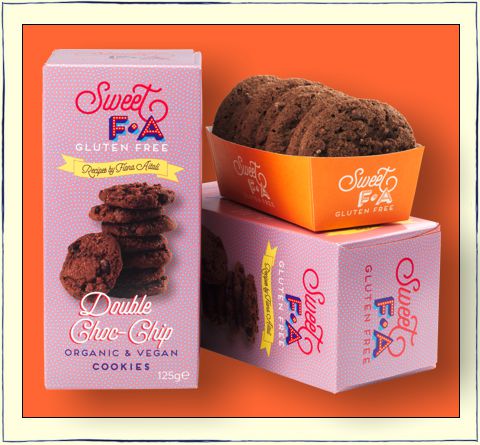 Island Bakery Organics - Sweet FA Gluten Free - Double Choc Chip Cookies