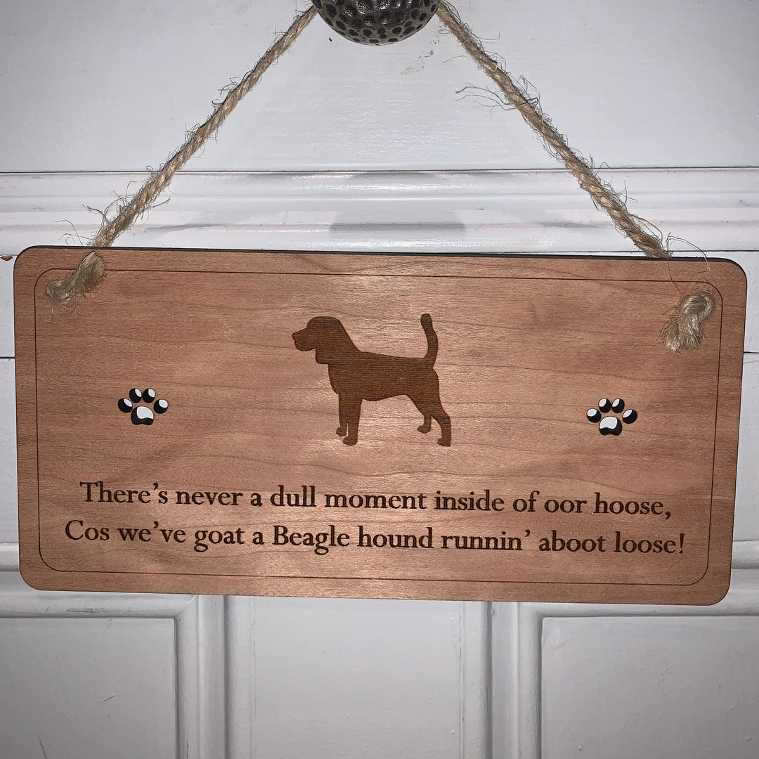 The Right Words Poetic Dog Plaques